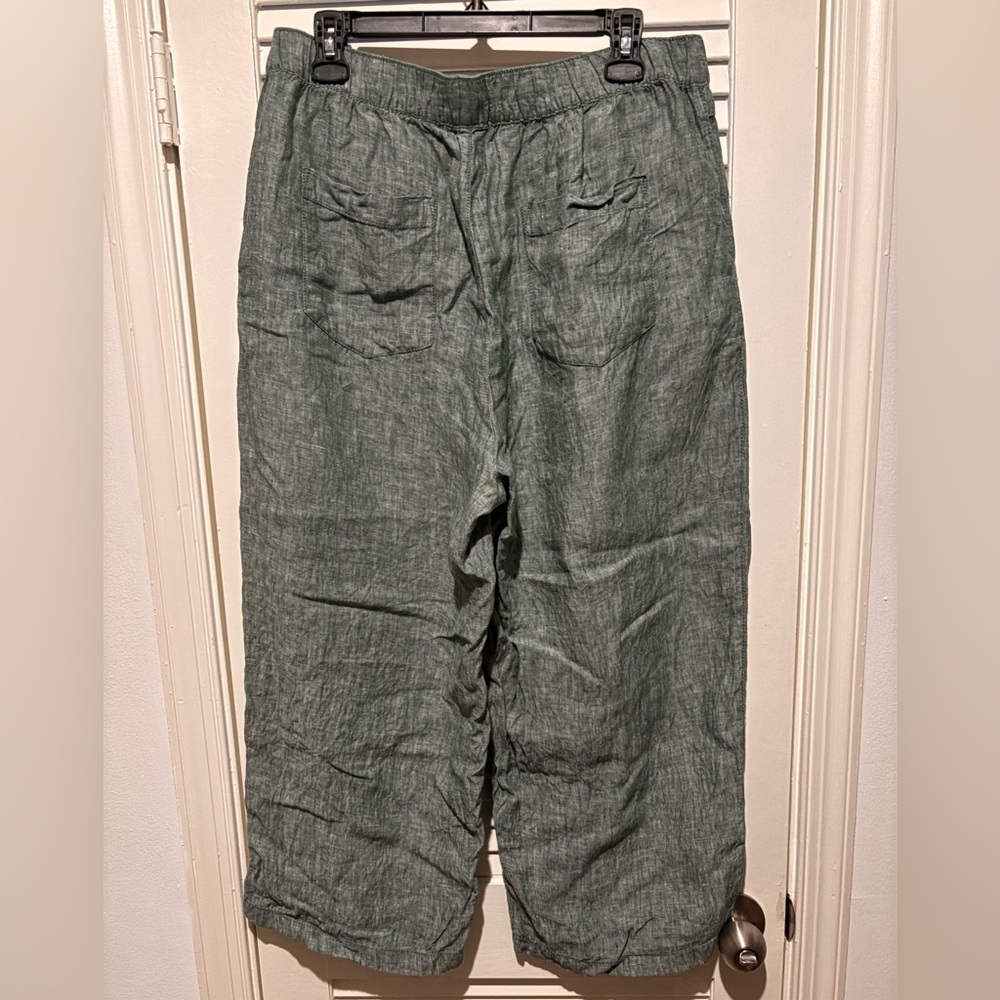 Cynthia Rowley Linen Pants in Washed Sage